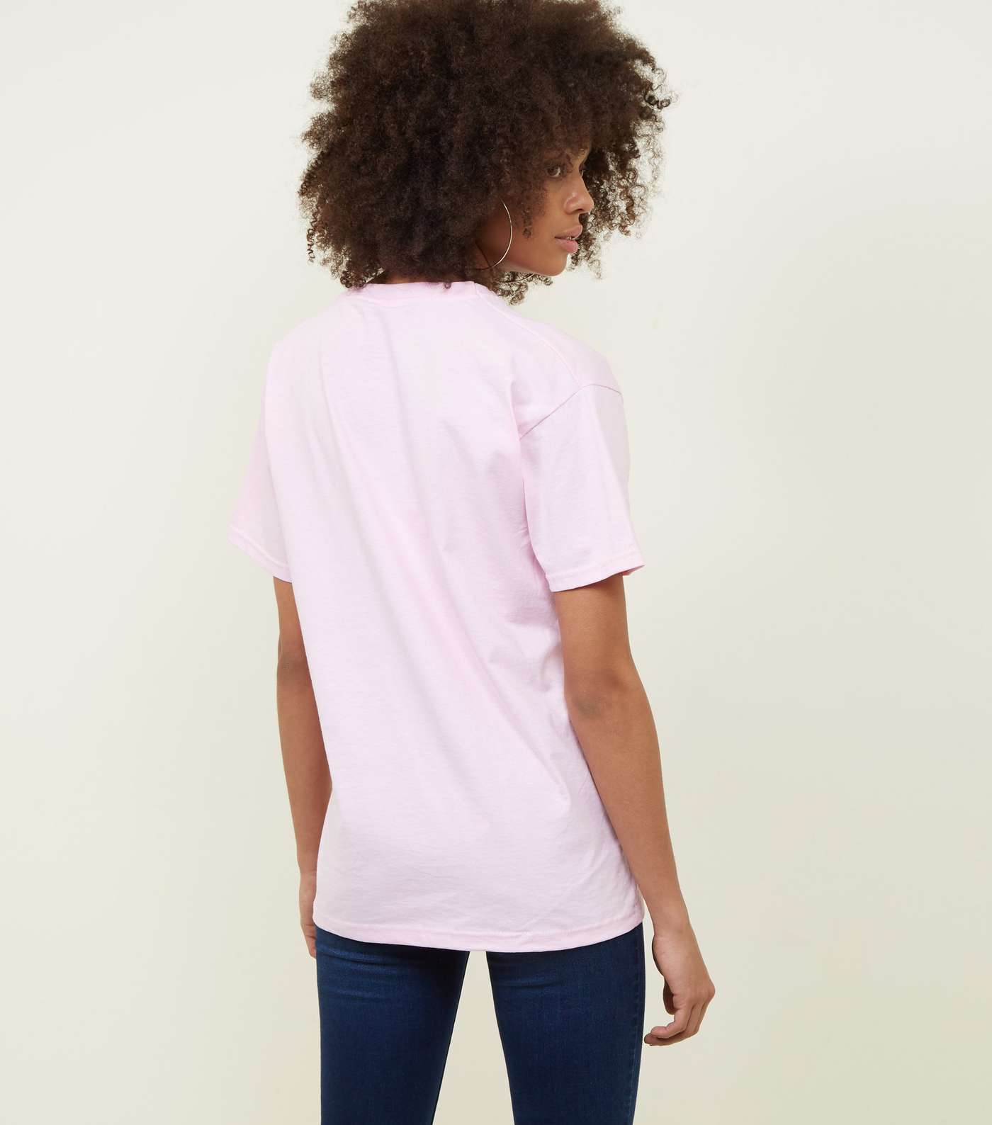 Pink Friends Logo T-Shirt Image 3