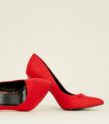 escarpin rouge new look