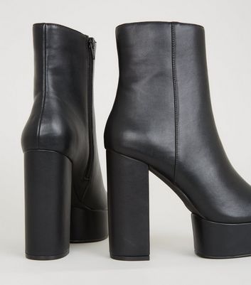 boots talon plateforme