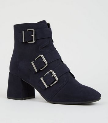 bottes femme bleu marine