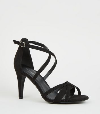 new look strappy heels