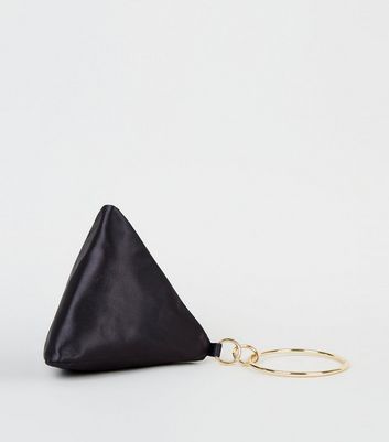 triangle clutch bag