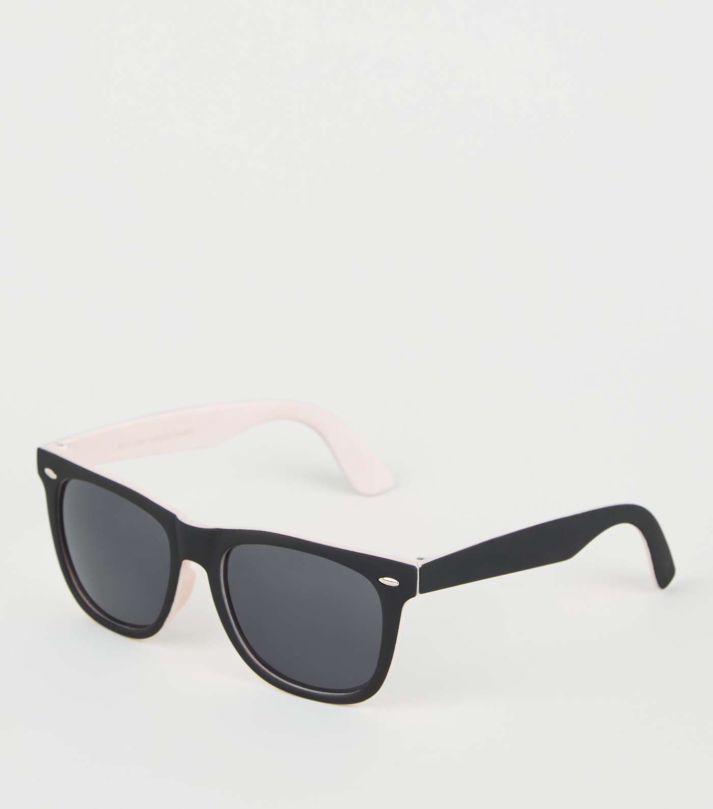 Pink Matte Square Sunglasses
