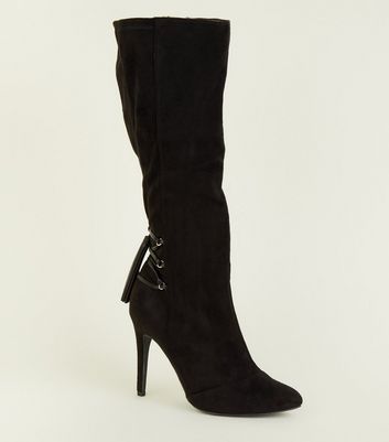 wide fit stiletto boots