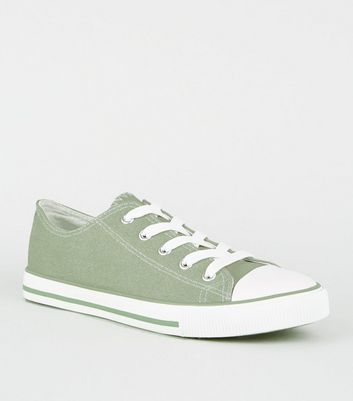 pale green trainers