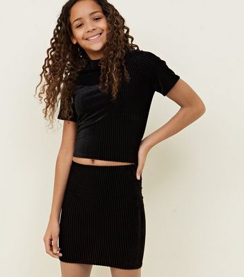 Girls' Black Skirts | Denim, Tulle, & Maxi Skirts | New Look