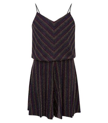 new look sequin playsuit