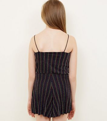 rainbow glitter jumpsuit