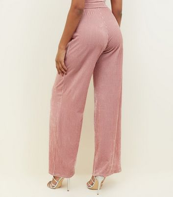 lee pink velvet pants