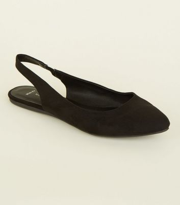 slingback flats wide