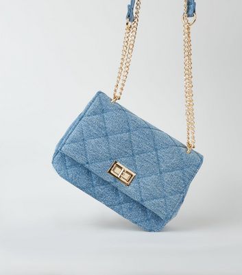 new look blue bag