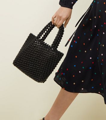 new look beaded bag