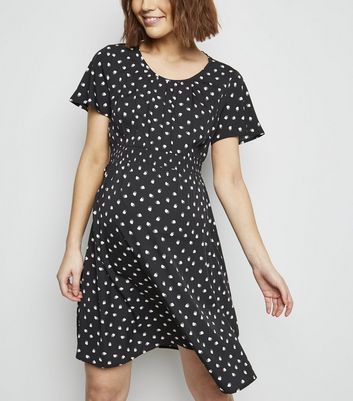 new look shirred waist dress