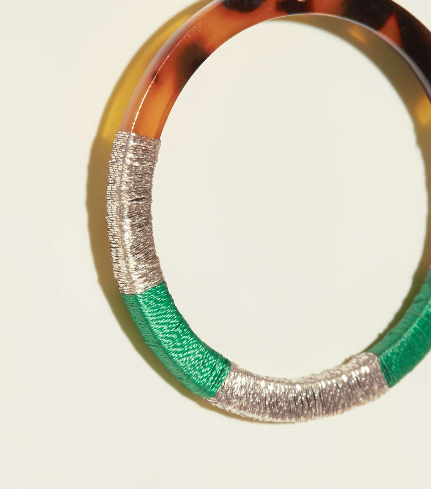 WANTED Multicoloured Thread Wrap Hoops Image 3