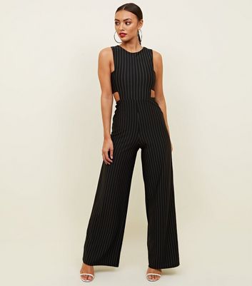 new look pinstripe jumpsuit