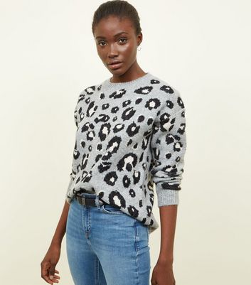 animal print knitwear