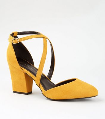 Yellow Shoes | Yellow Heels & Mustard Shoes | New Look