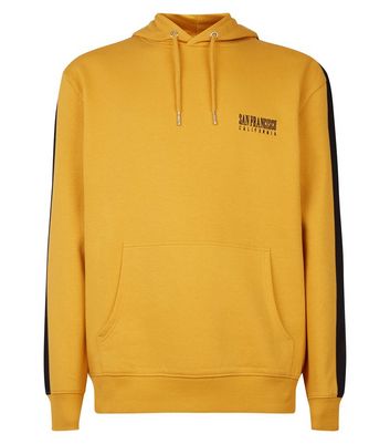 yellow hoodie new look