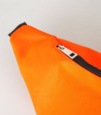 bright orange bum bag