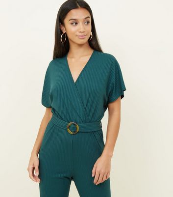 petite green jumpsuit