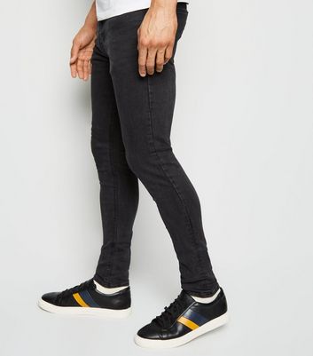 black stretch jeans