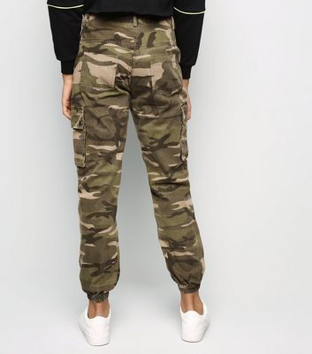 girls camouflage trousers