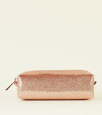 gold pencil case