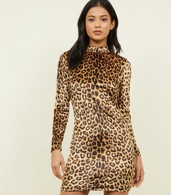 parisian leopard dress