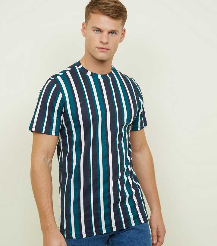 new look mens striped t shirt