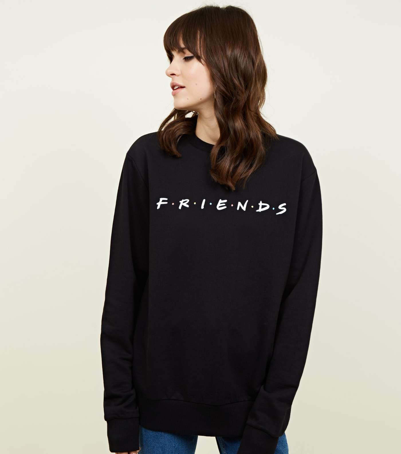 Black Friends Logo Sweatshirt