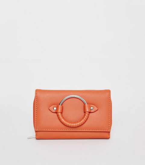 Women S Purses Zip Around New Look Orange Wred Ring Front Purse