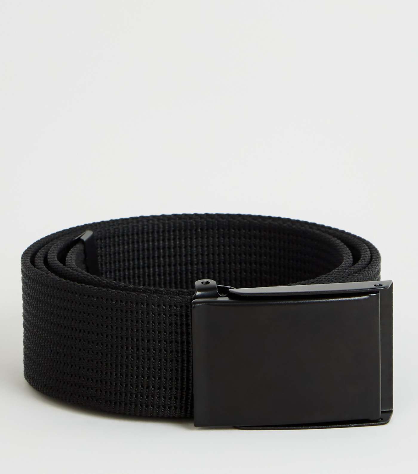 Black Webbing Belt 