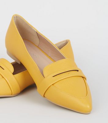 new look mustard shoes