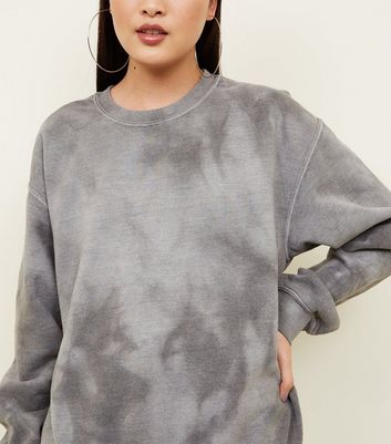 womens oversized tie dye sweatshirt