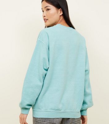 womens mint sweatshirt