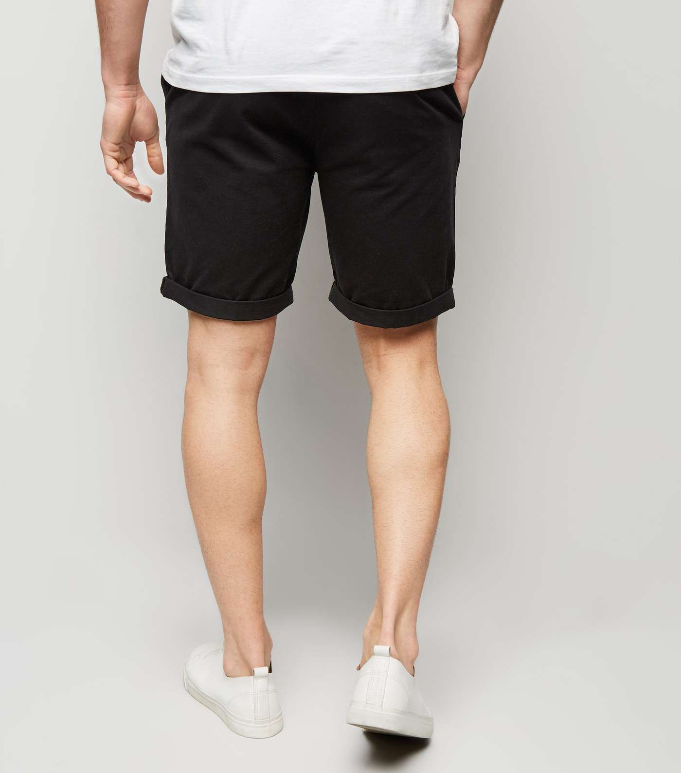 Black Chino Shorts Image 3