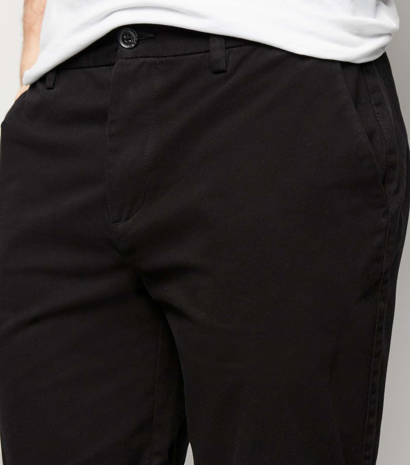 Black Chino Shorts Image 5