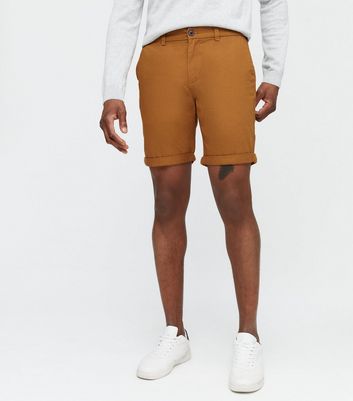 Rust Chino Shorts | New Look