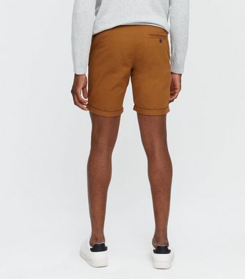 Rust Chino Shorts | New Look