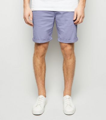 Mens purple hot sale chino shorts