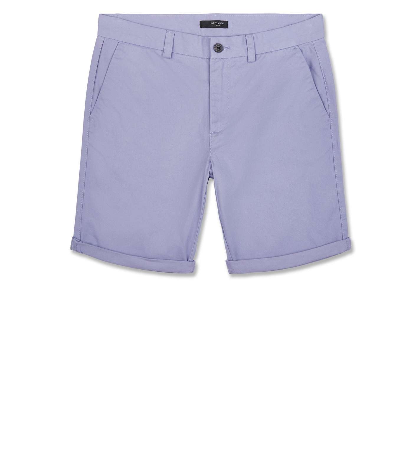 Lilac Chino Shorts Image 4