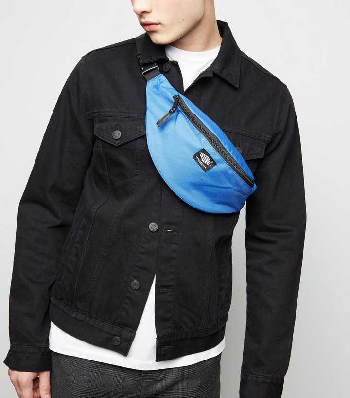 Bright Blue Ripstop Bum Bag