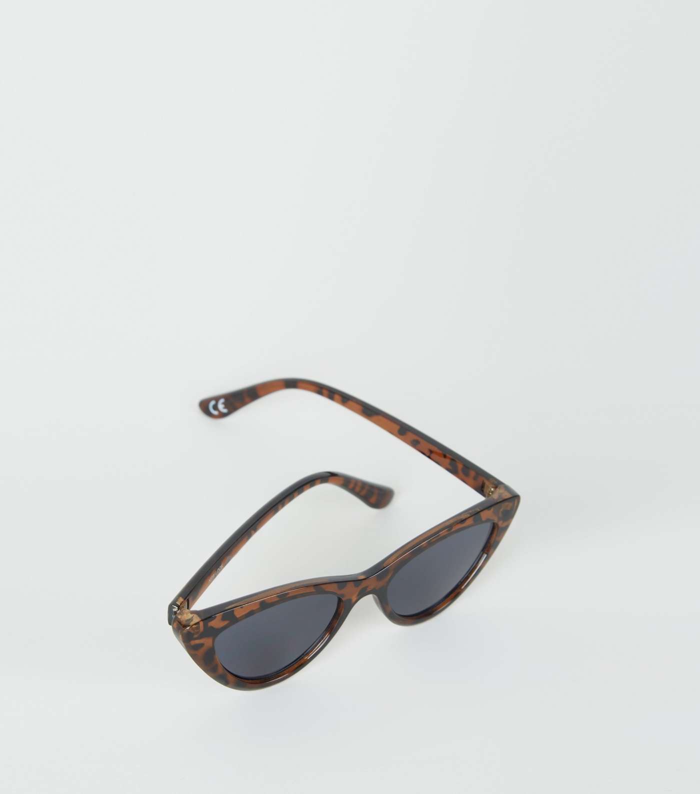 Dark Brown Cat Eye Sunglasses  Image 4