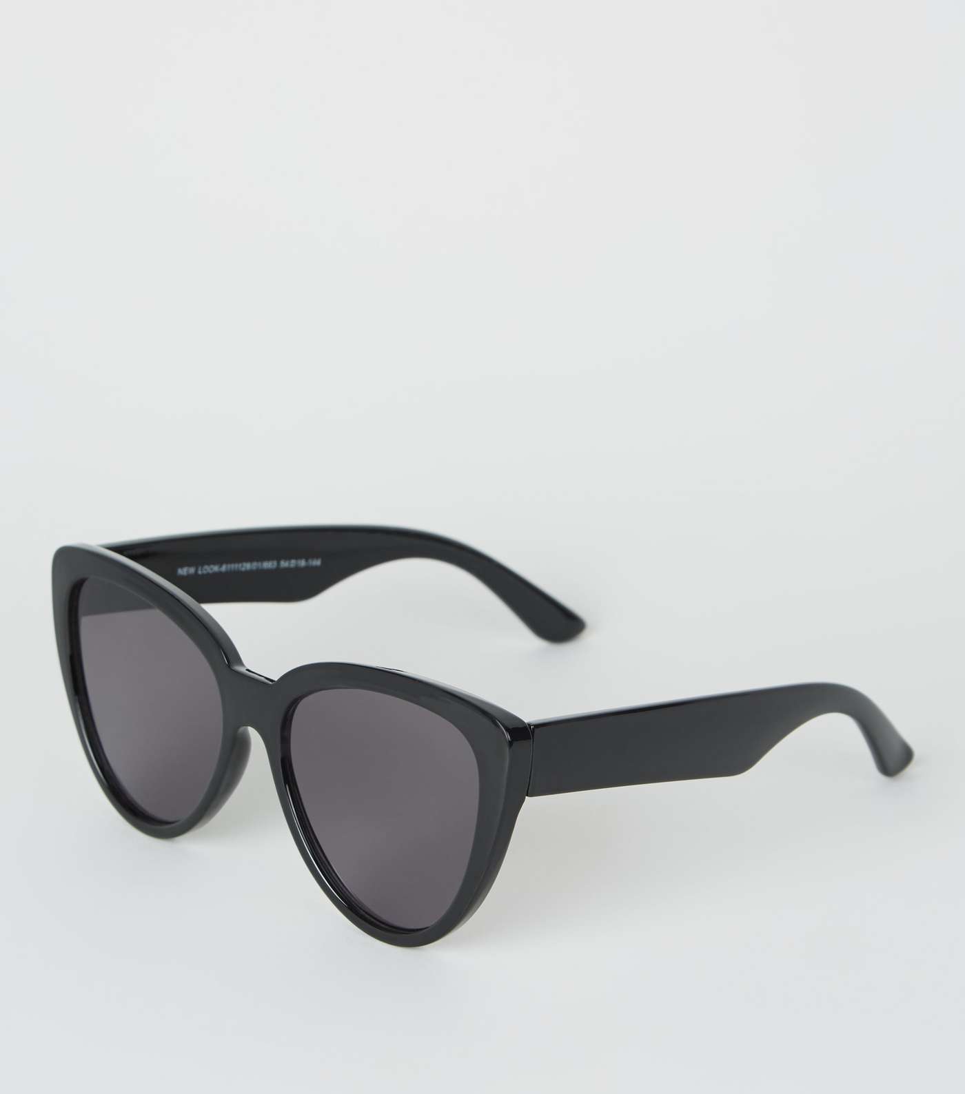 Black Oversized Cat Eye Sunglasses 