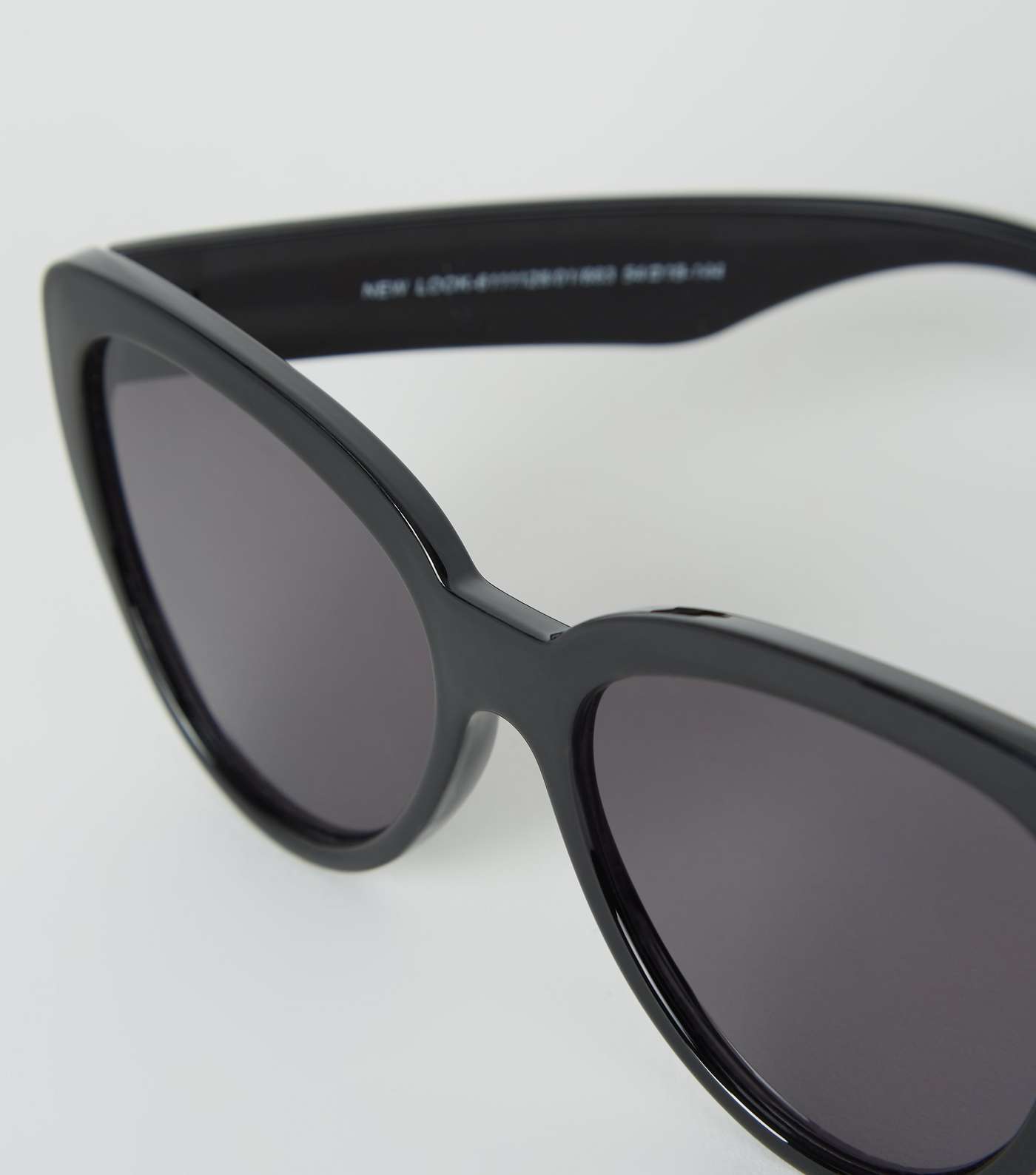 Black Oversized Cat Eye Sunglasses  Image 3