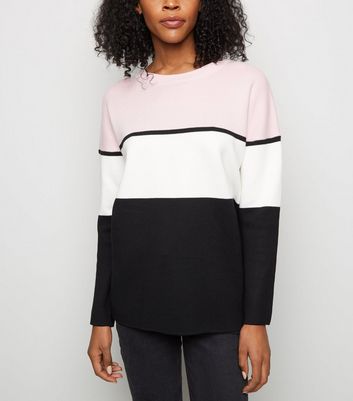 pink longline jumper
