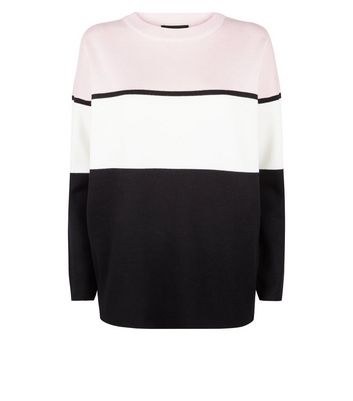longline pink jumper