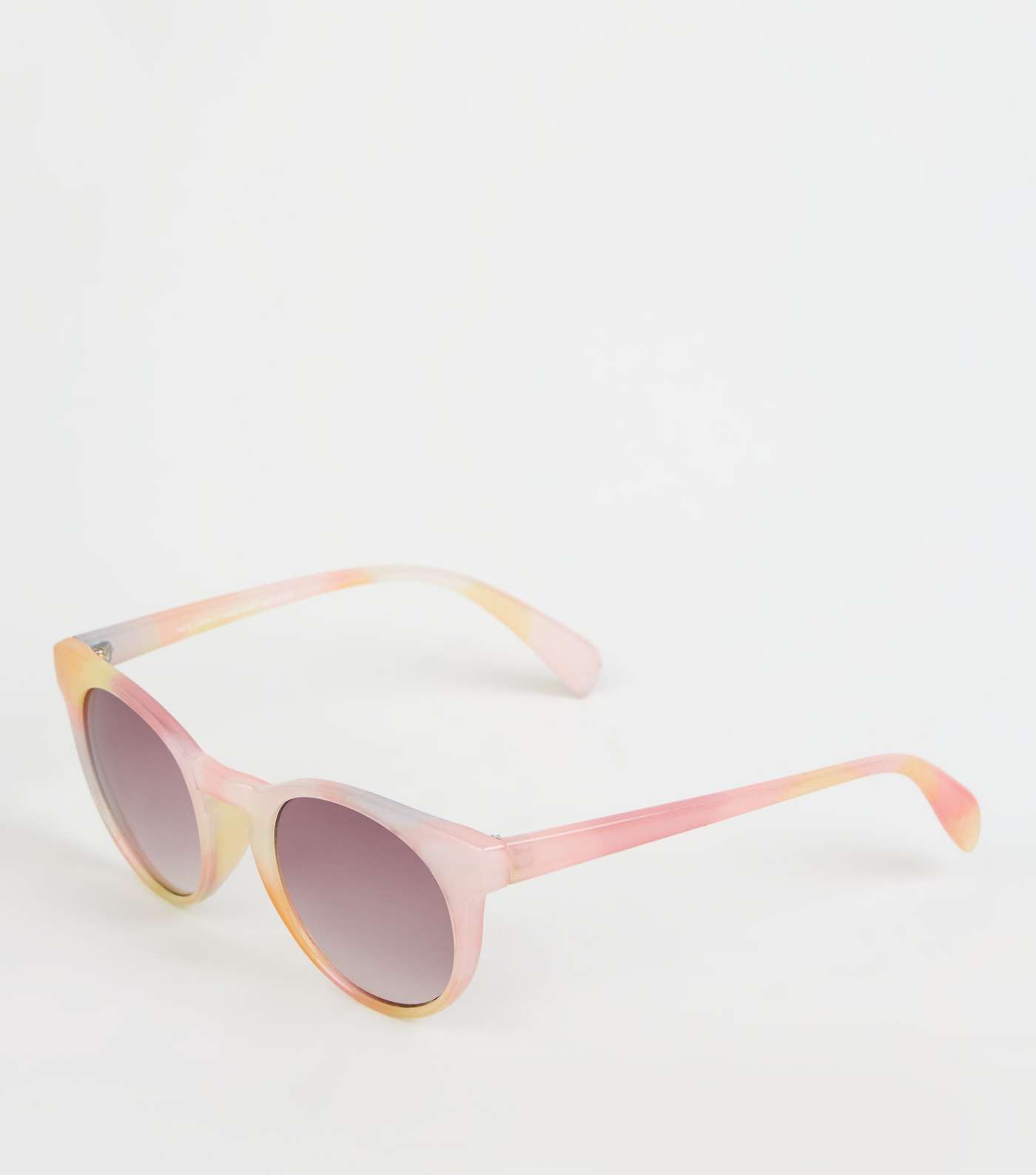 Girls Pink Tie Dye Sunglasses 