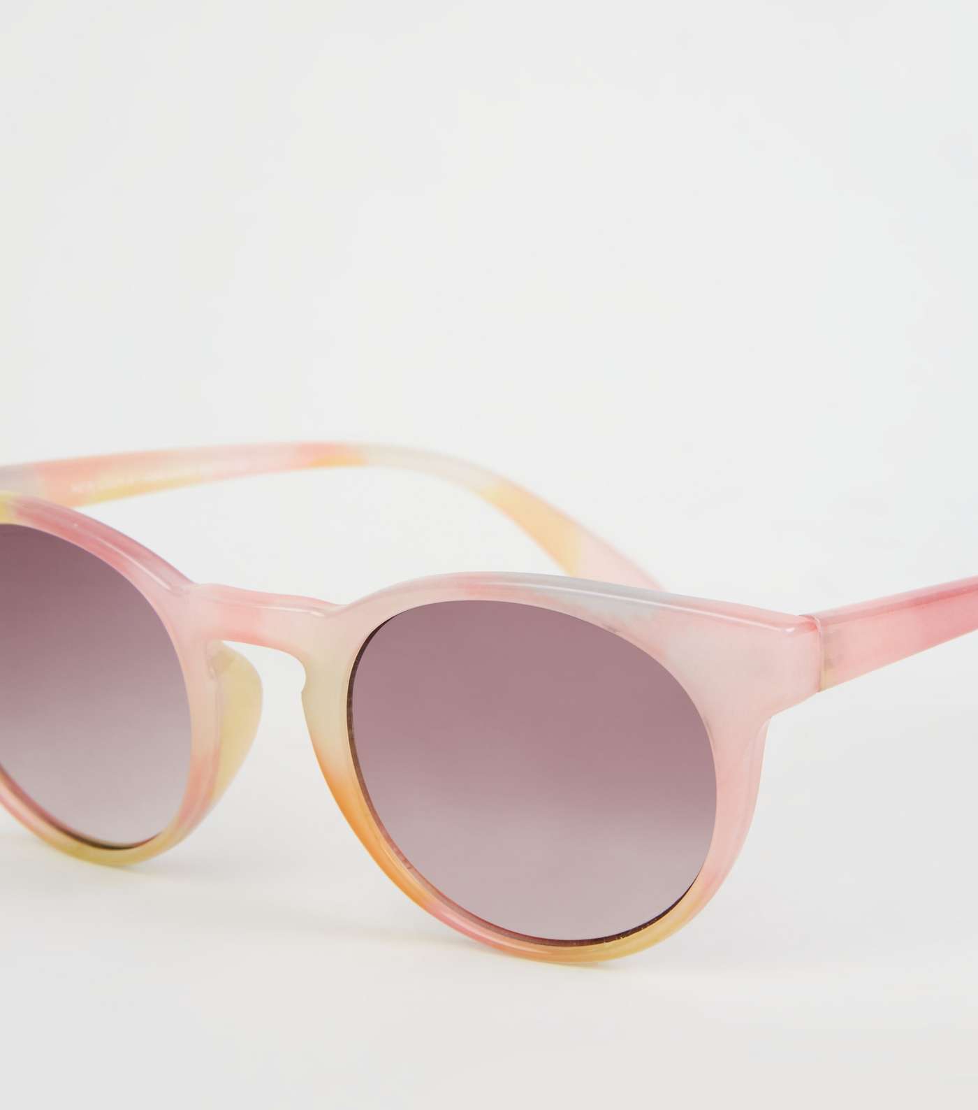 Girls Pink Tie Dye Sunglasses  Image 3