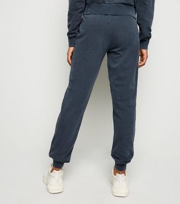 new look acid wash denim jogger